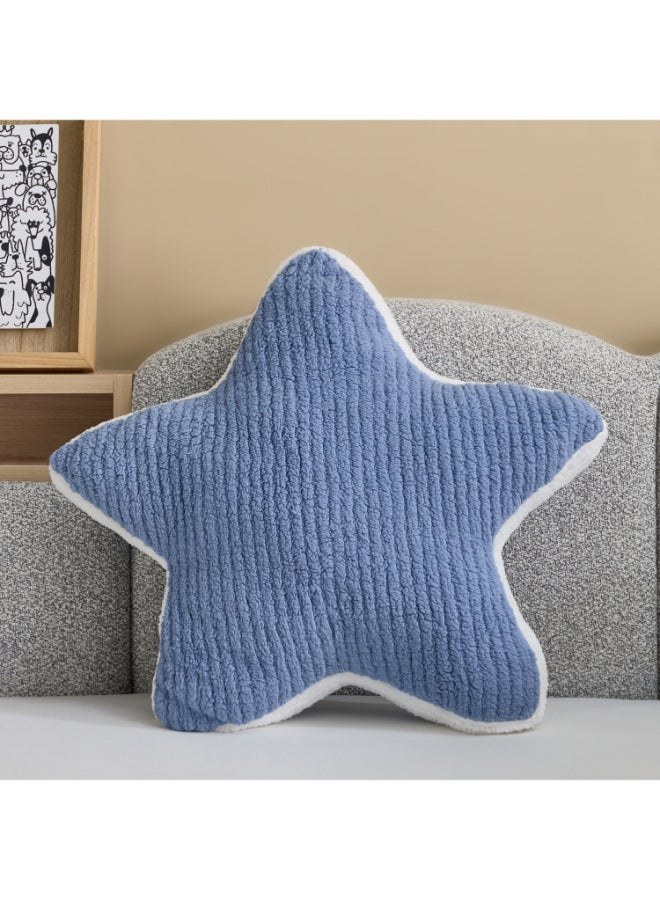 Home Box Star Shaped Cushion - Blue for Kids - Image 1